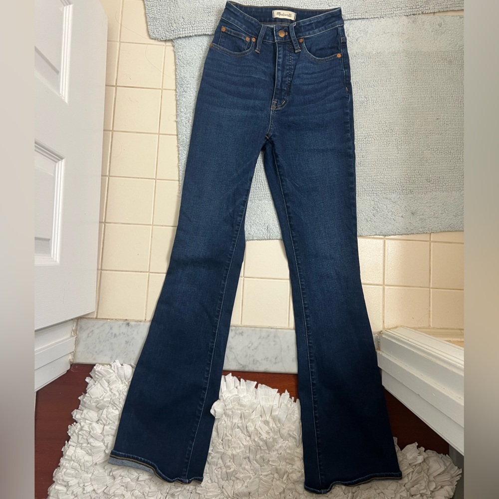 Madewell Classic skinny flare Blue Women's Jeans
